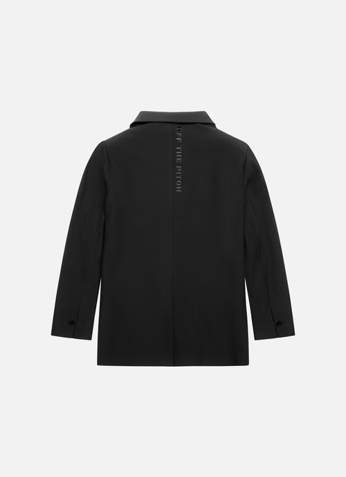 Double Breasted Scarlet Blazer | Black