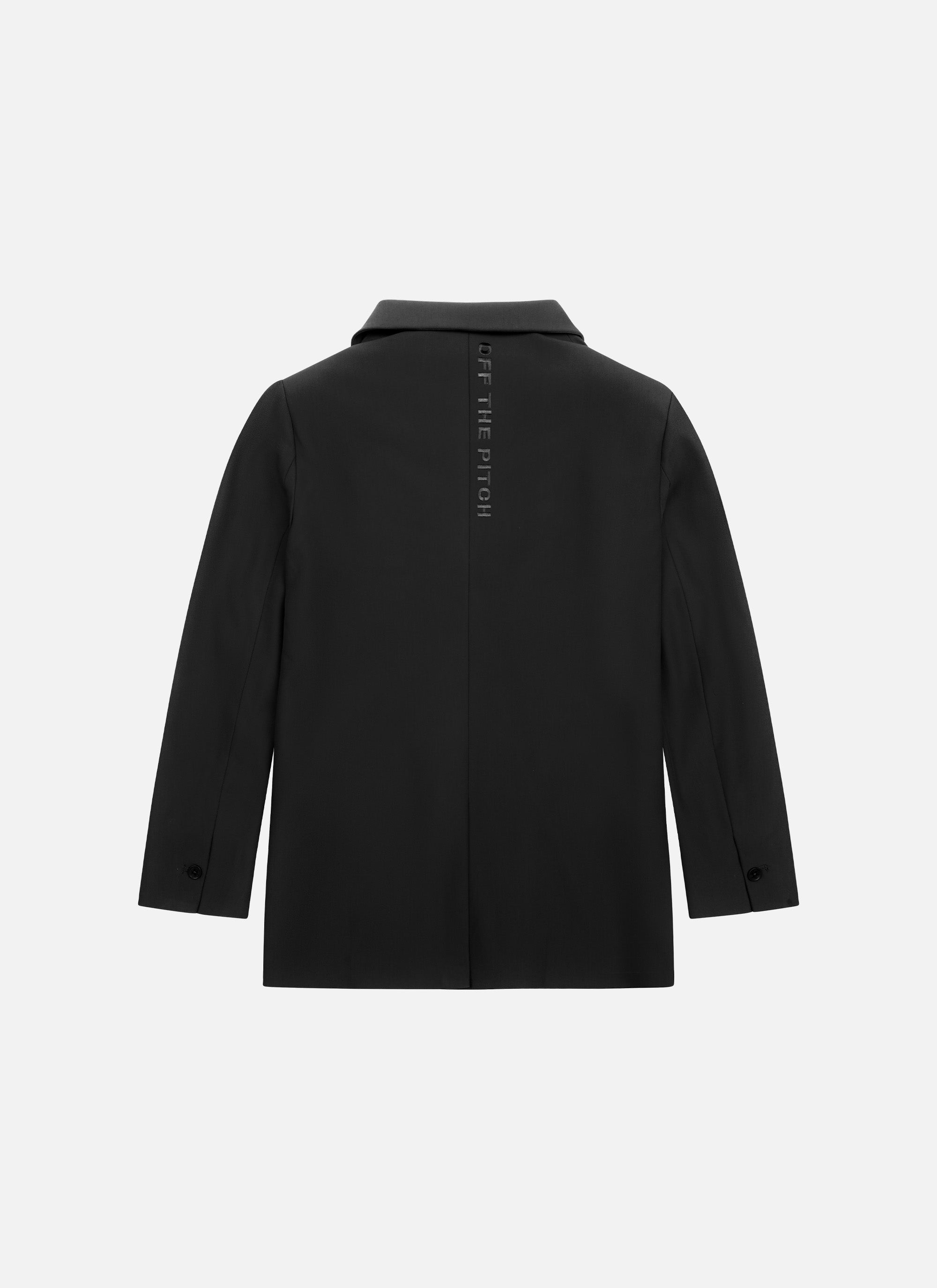 Double Breasted Scarlet Blazer | Black