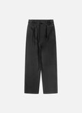 High Rise Scarlet Trousers | Black