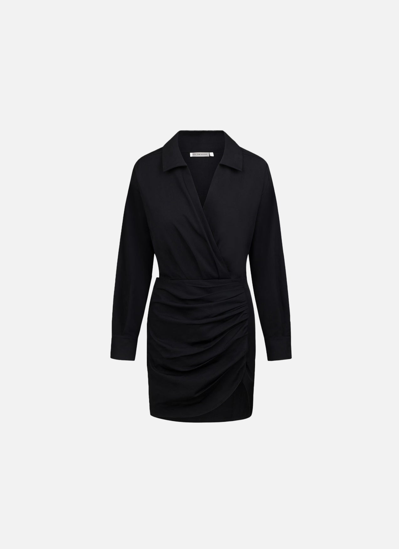 Pleated Vira Dress | Black