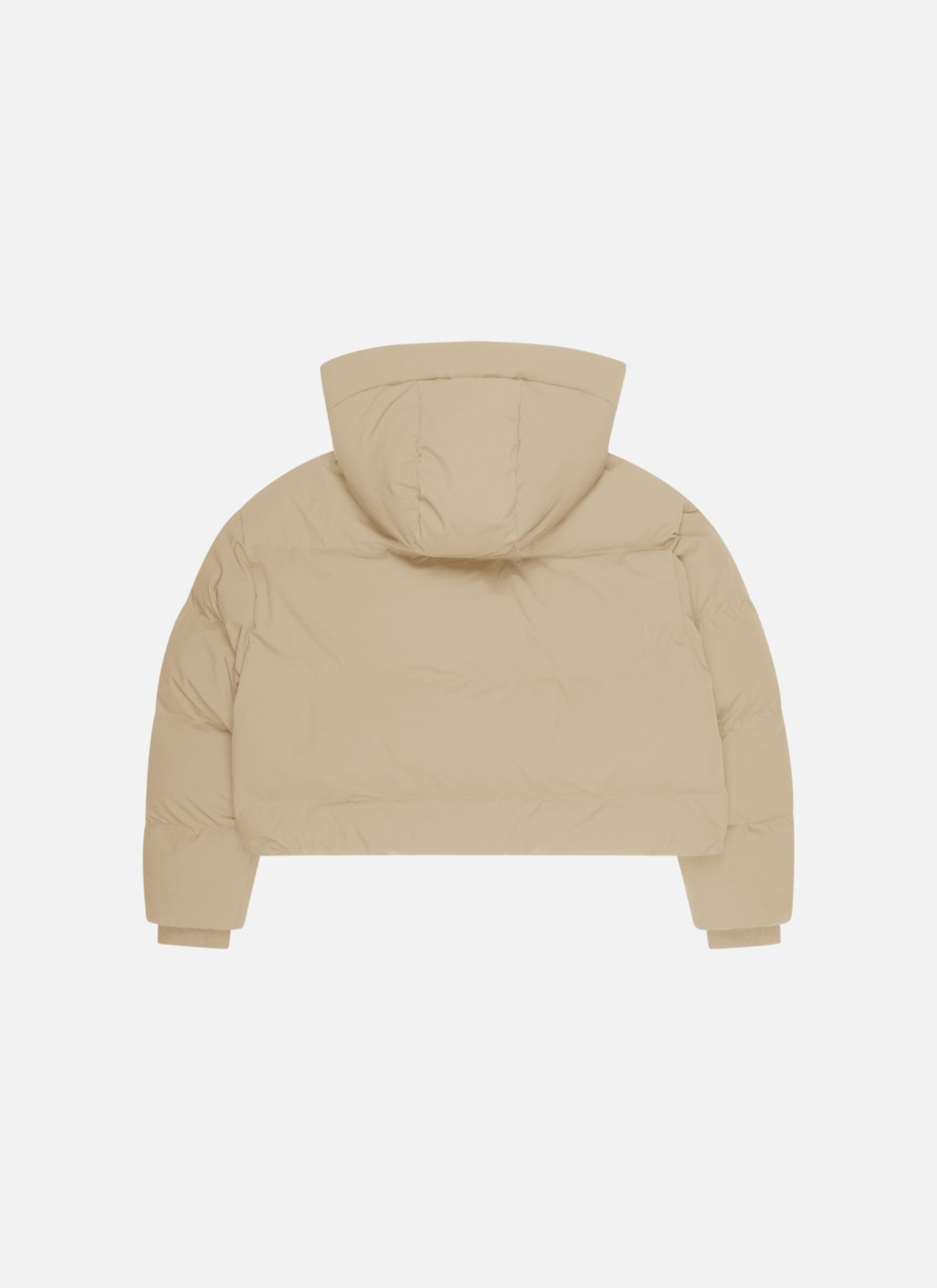 Cropped WMNS Puffer | Sand