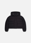 Cropped WMNS Puffer | Black