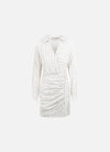 Pleated Stripe Dress 