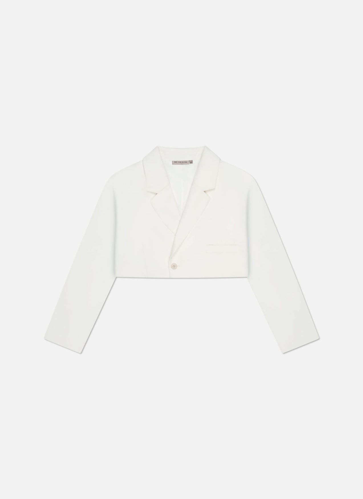 Lana Cropped Blazer | Off White
