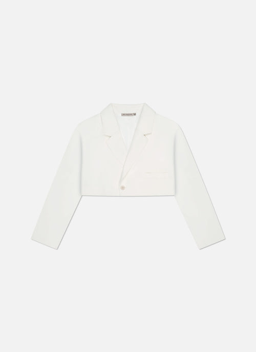 Lana Cropped Blazer | Off White