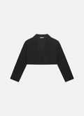 Lana Cropped Blazer | Black