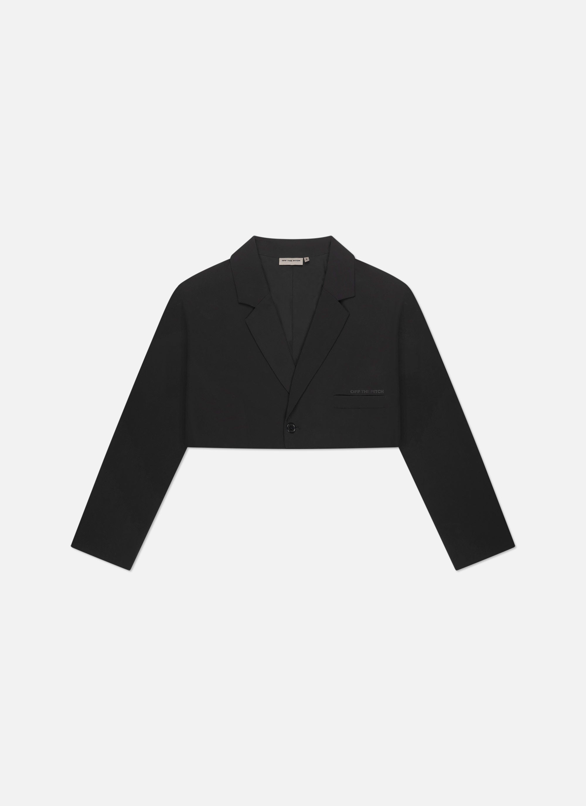 Lana Cropped Blazer | Black