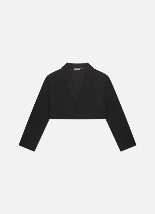 Lana Cropped Blazer | Black