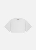 Lana Cropped Tee | White