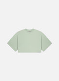 Lana Cropped Tee | Green/Green