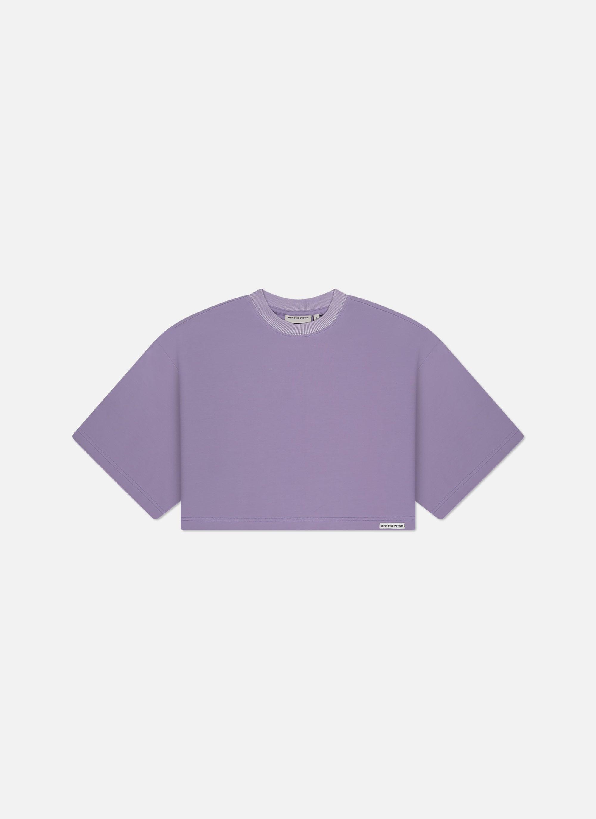 Lana Cropped Tee | Purple
