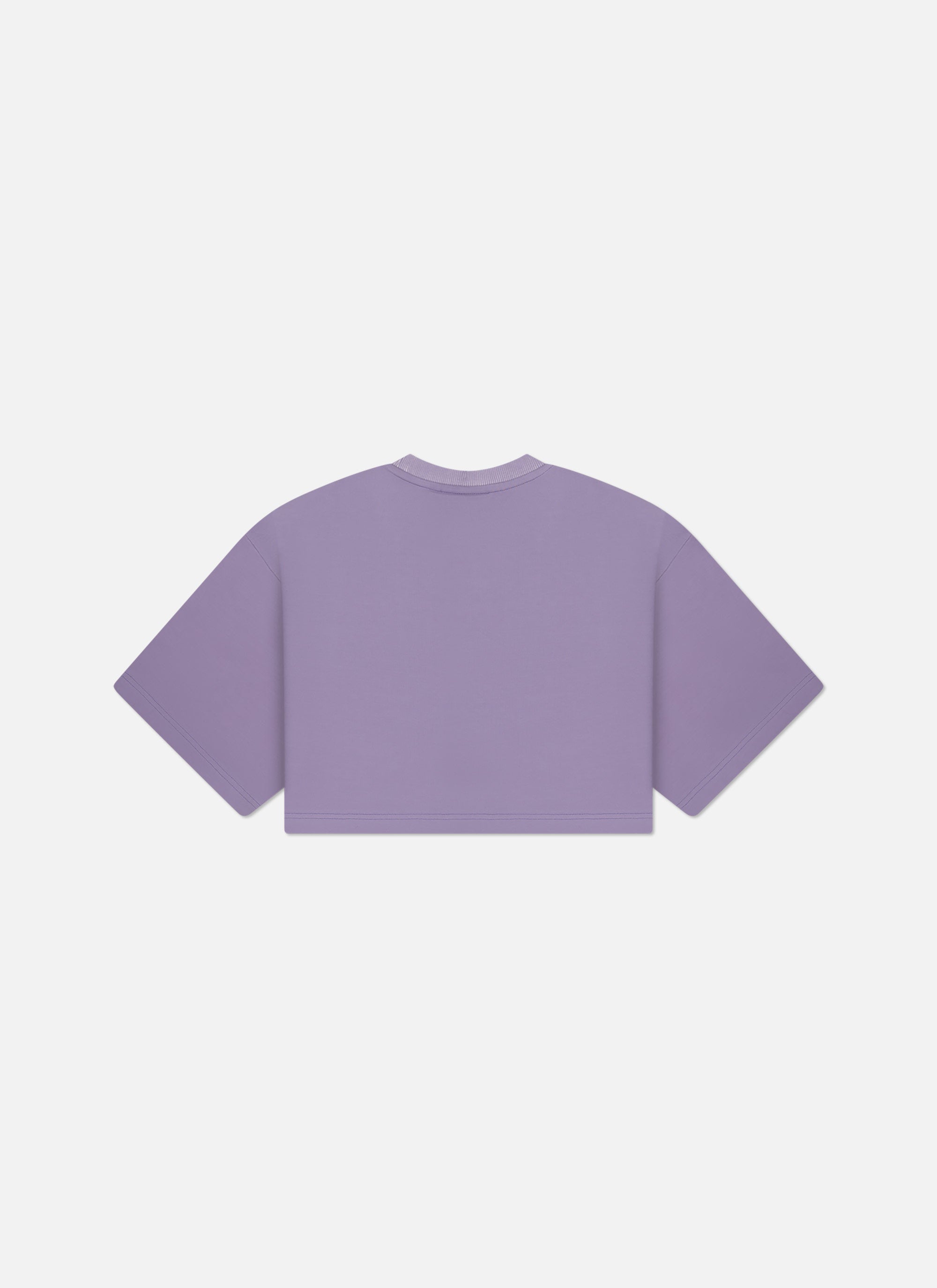 Lana Cropped Tee | Purple