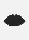 Lana Cropped Tee | Black