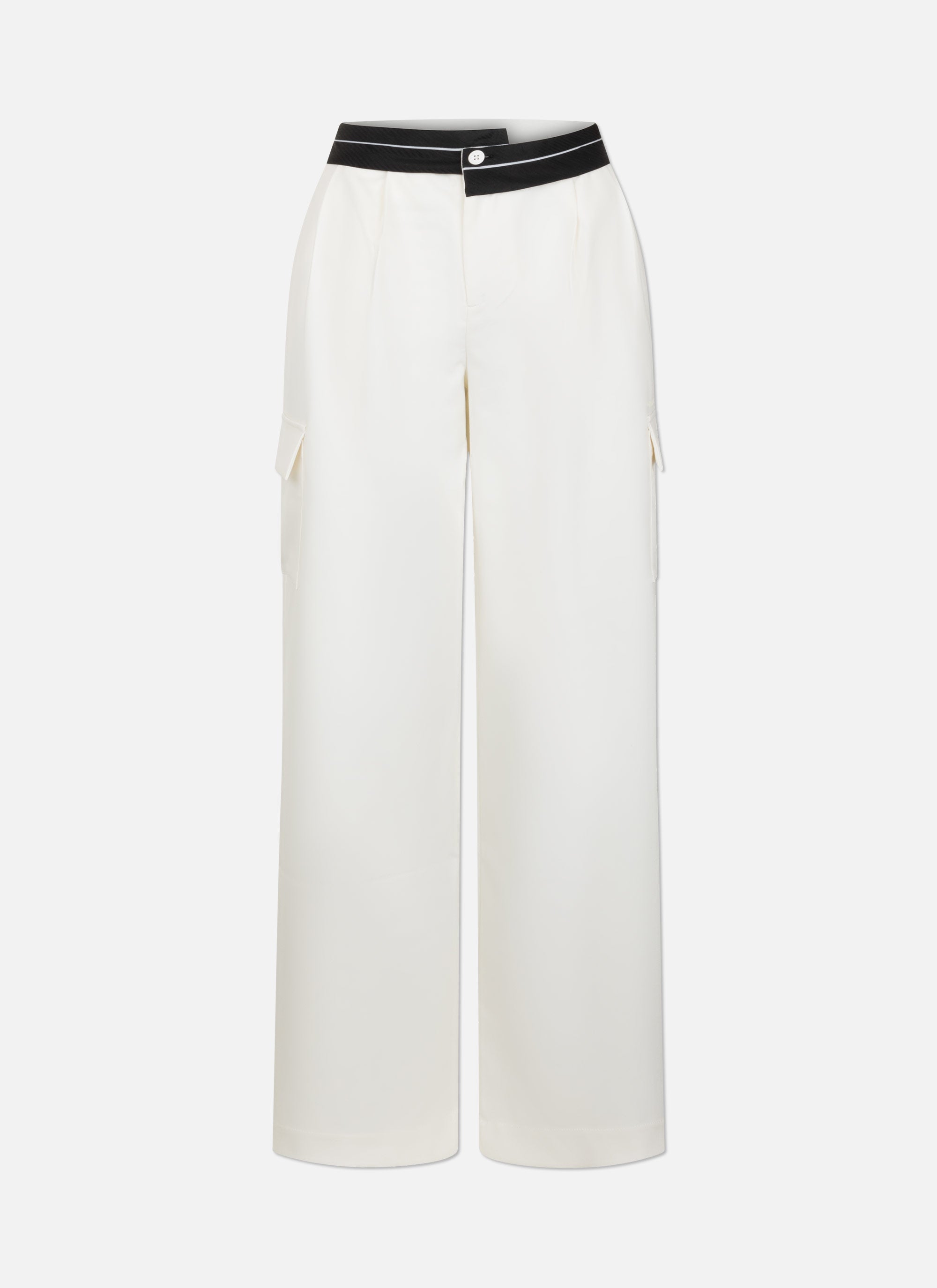Pleated Lana Pants | Off White