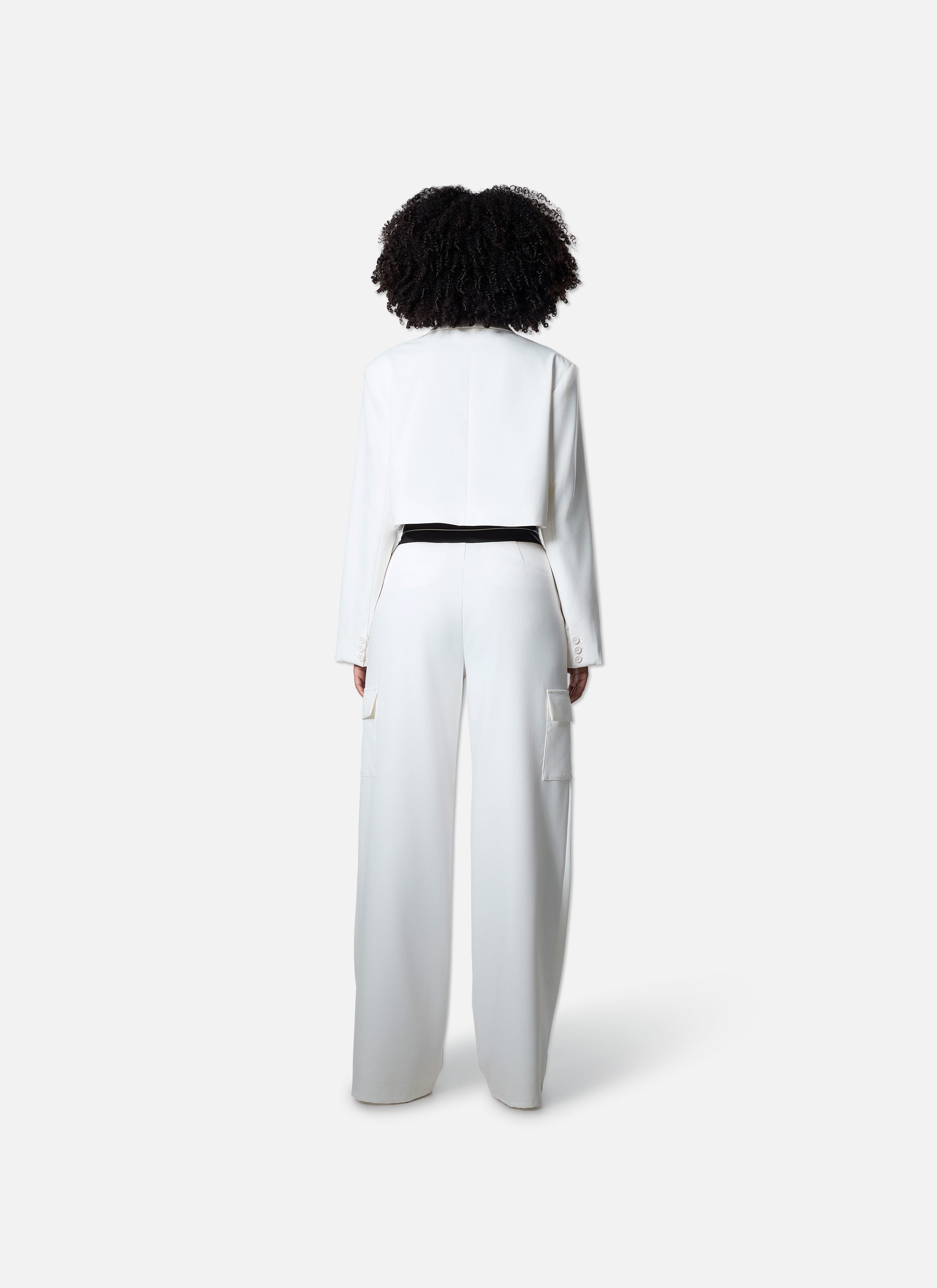 Pleated Lana Pants | Off White