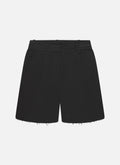 Frayed Shorts | Black