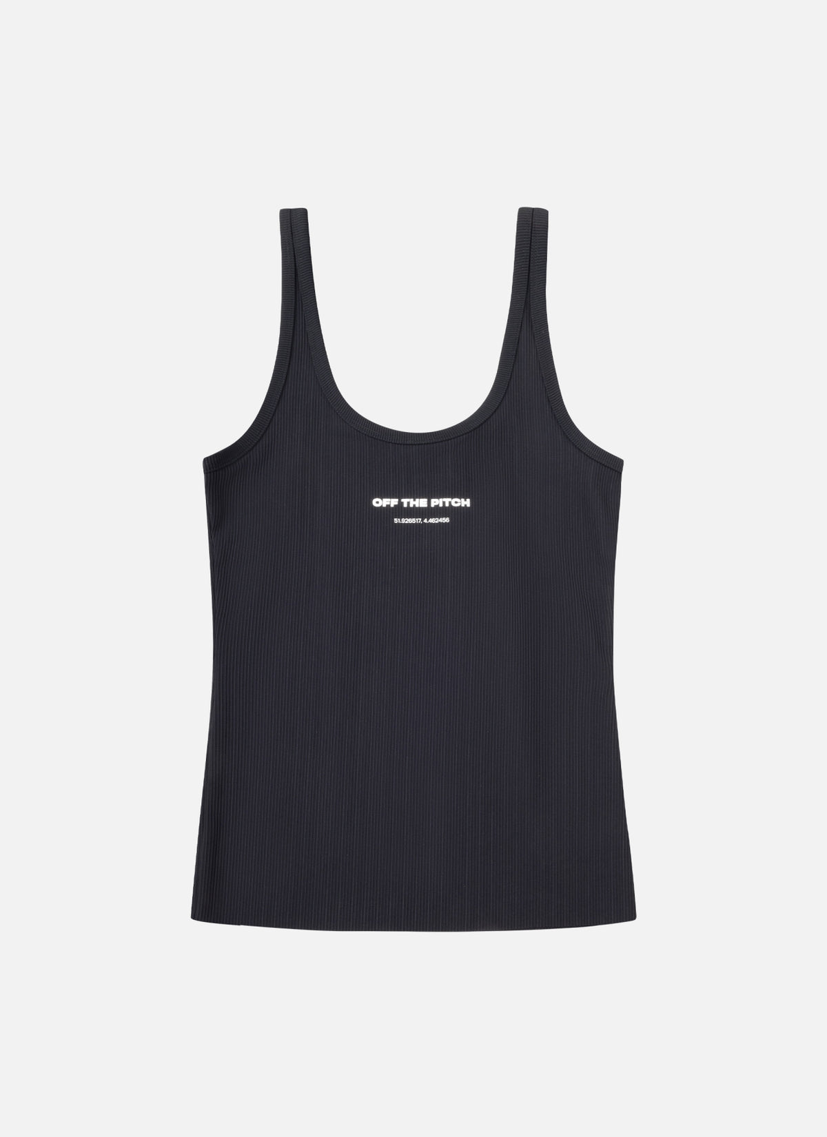 Ribbed Tank Top | Black