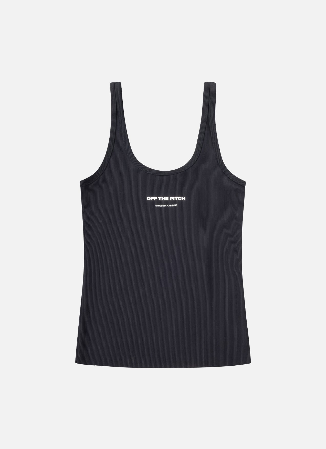 Ribbed Tank Top | Black