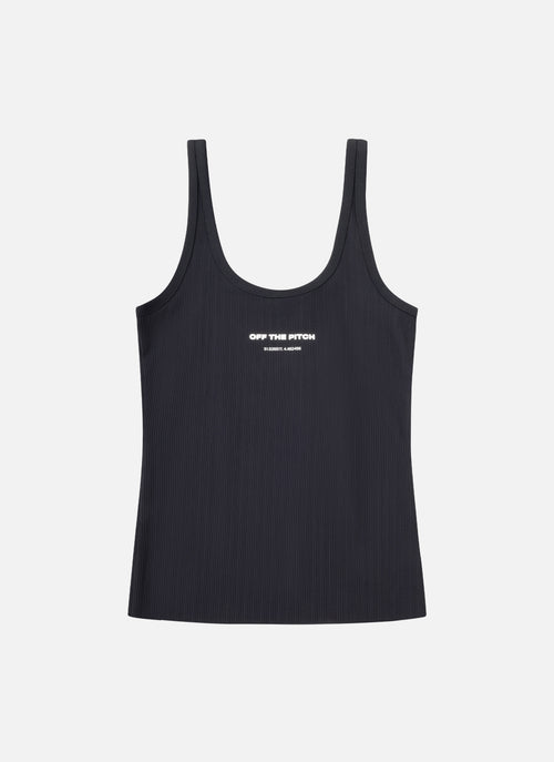 Ribbed Tank Top | Black