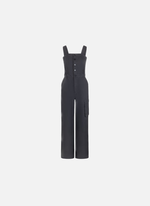 Tailored Straps Jumpsuit | Black