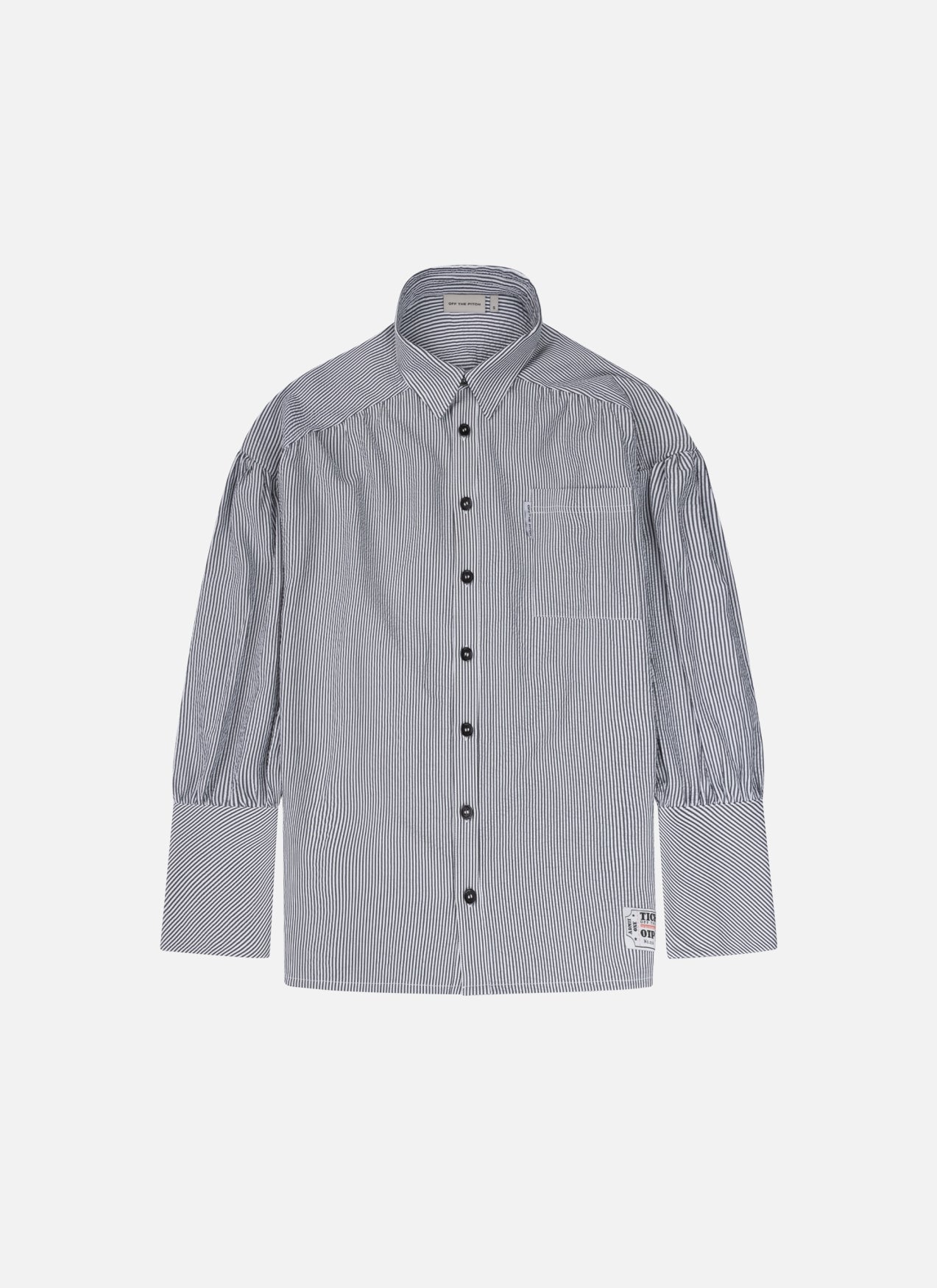 Striped Resort Shirt | Black/White