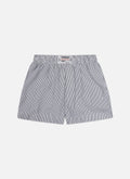 Striped Resort Shorts | Black/White