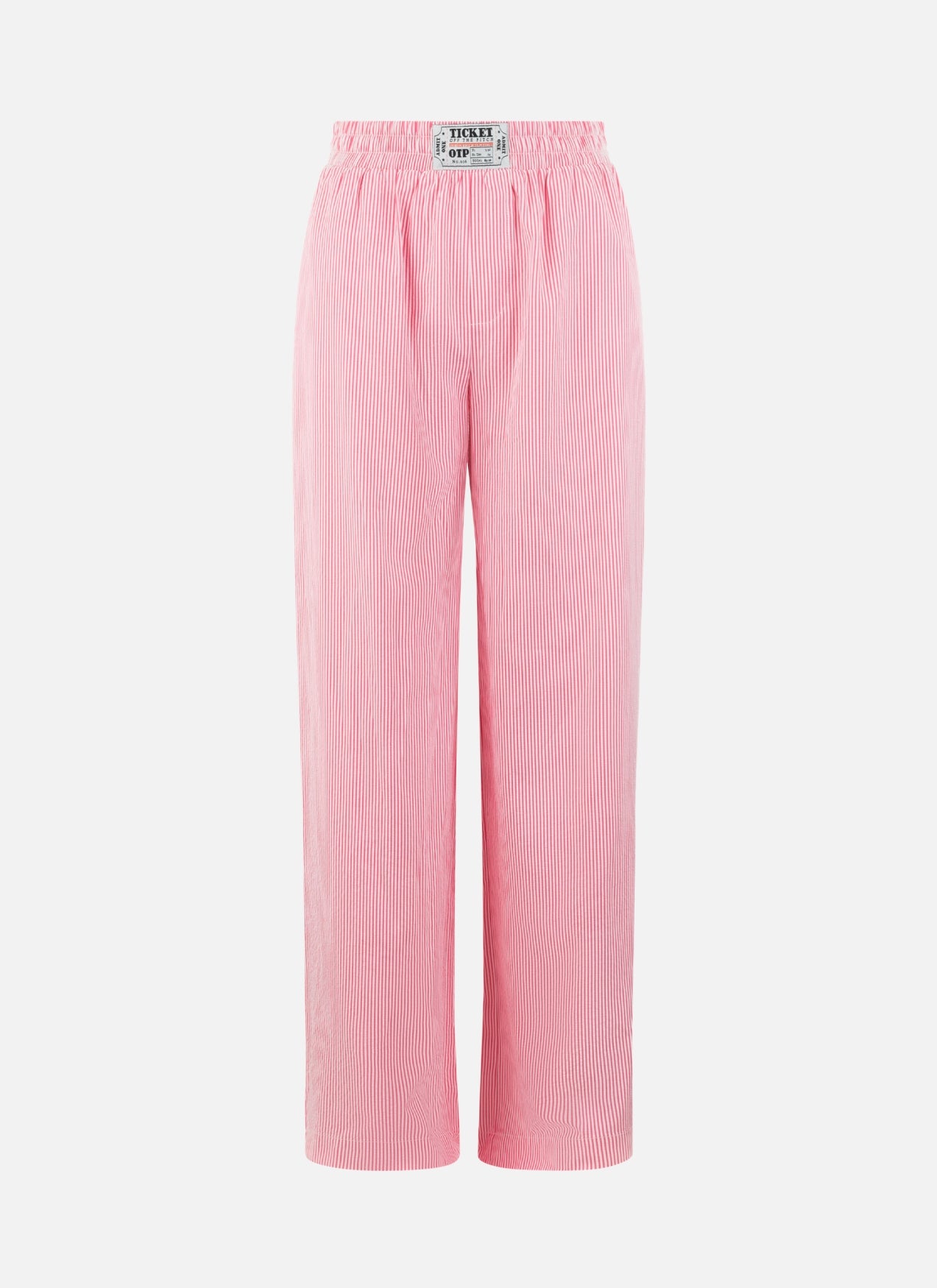 Striped Resort Pants | Red/White