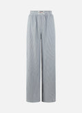 Striped Resort Pants | Black/White