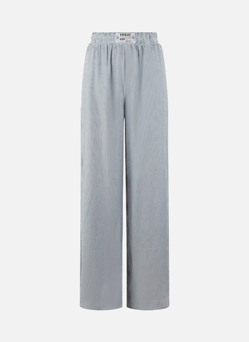 Striped Resort Pants | Black/White