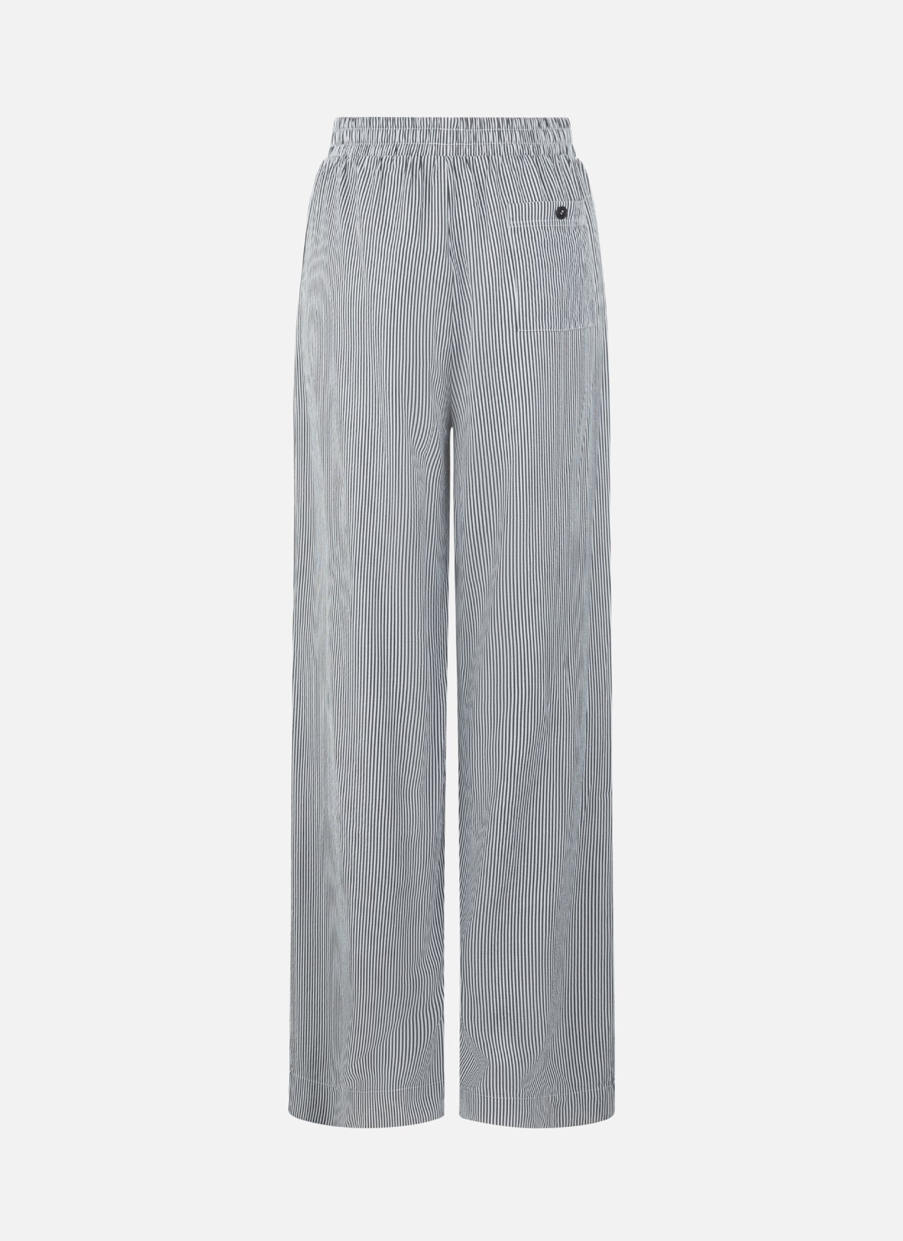 Striped Resort Pants | Black/White