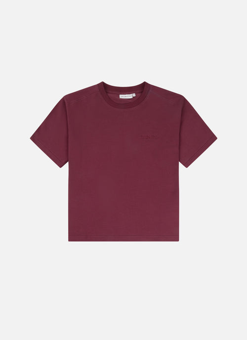 Wardrobe Regular WMNS Tee | Bordeaux