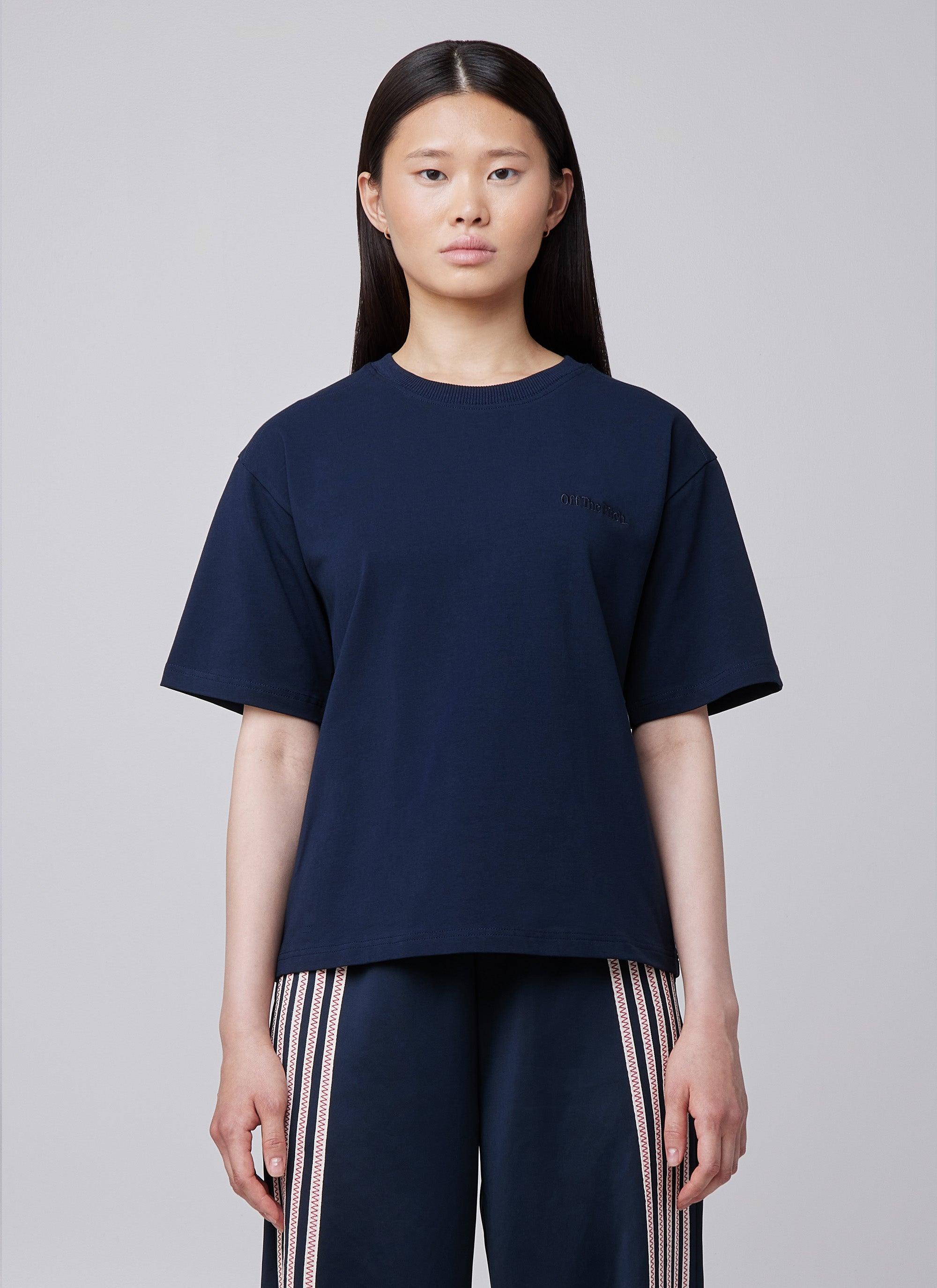 Wardrobe Regular WMNS Tee | Navy