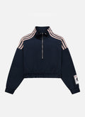 Ivy Scuba Top | Navy