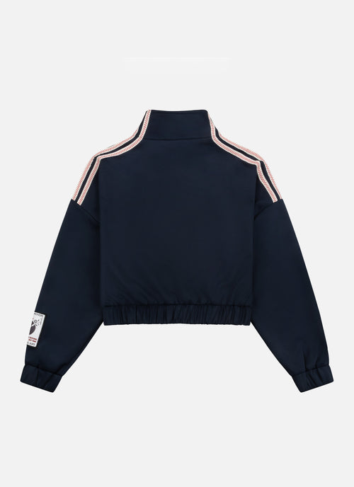 Ivy Scuba Top | Navy