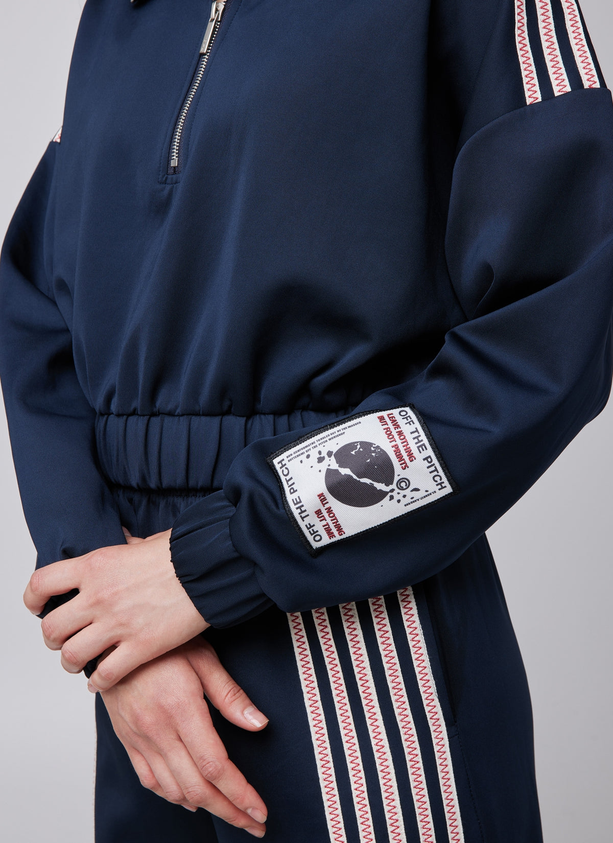 Ivy Scuba Top | Navy