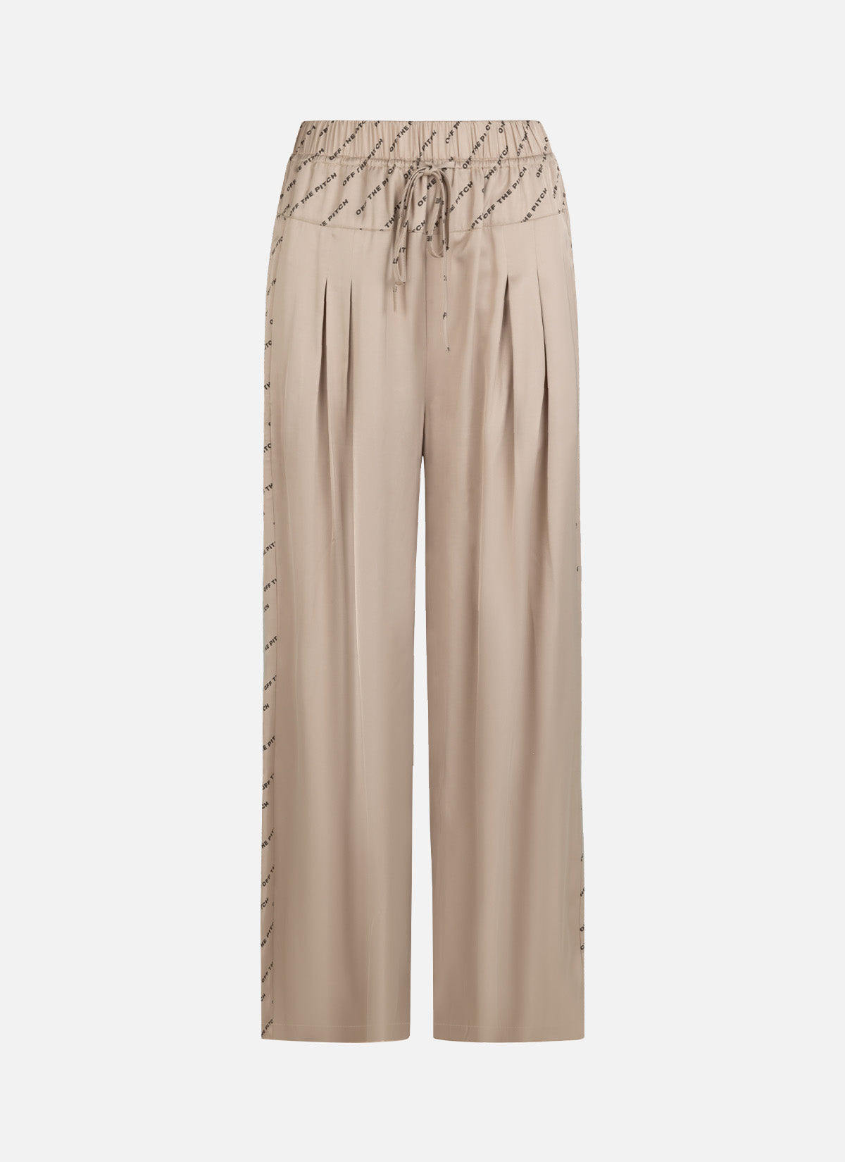 Satin Paige Pants | Sand