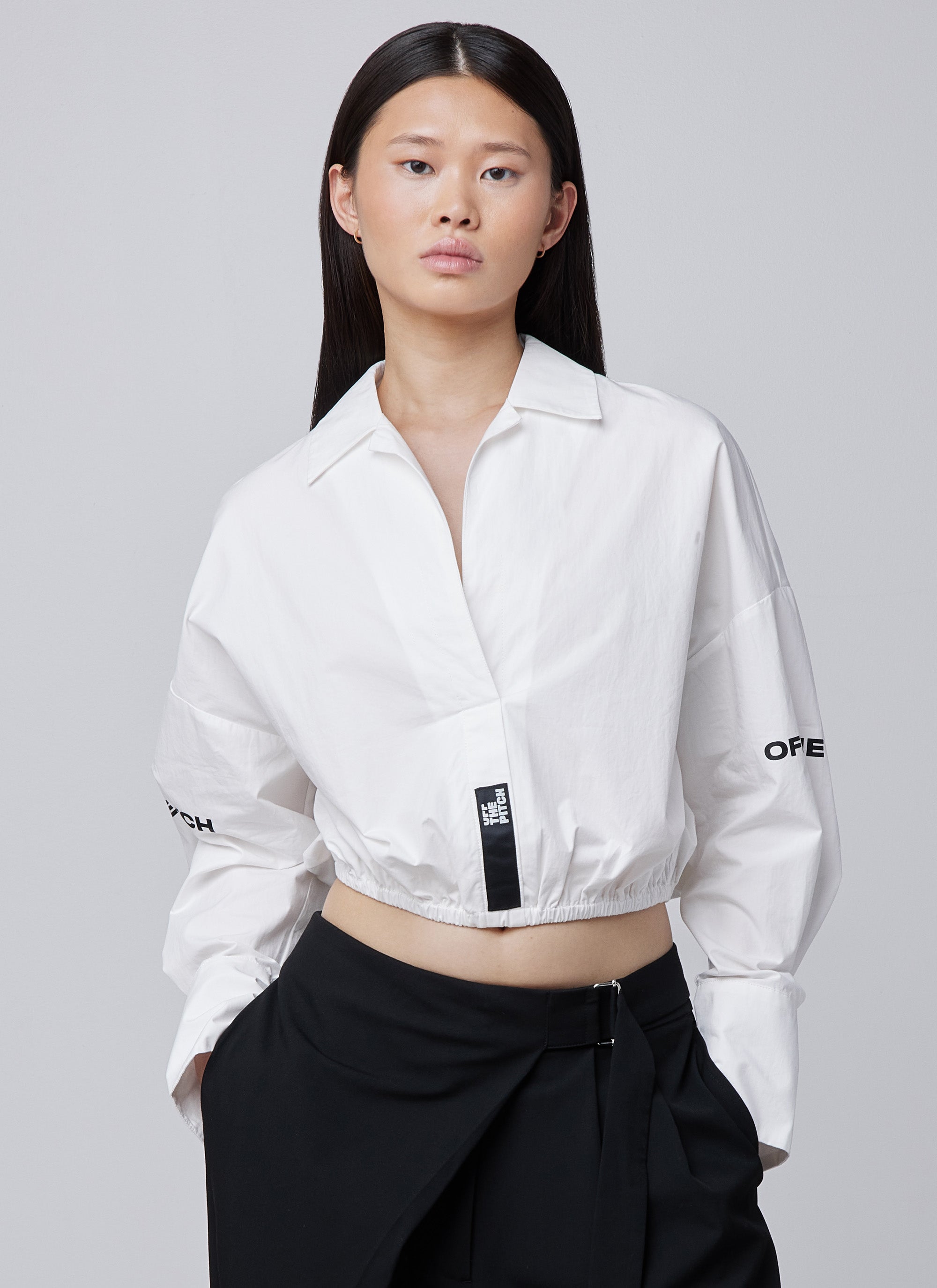 Branded Kenzie Shirt | White