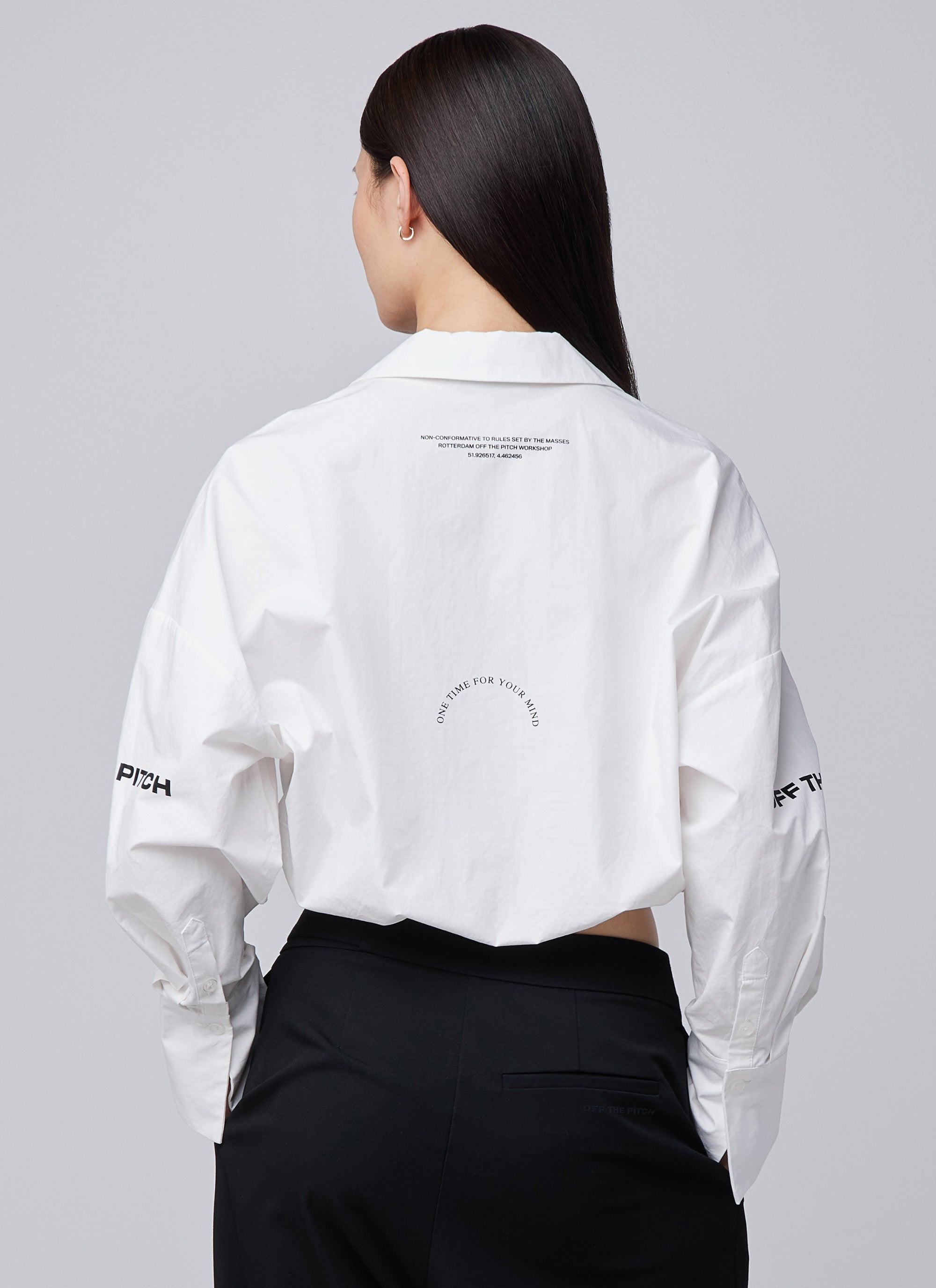Branded Kenzie Shirt | White