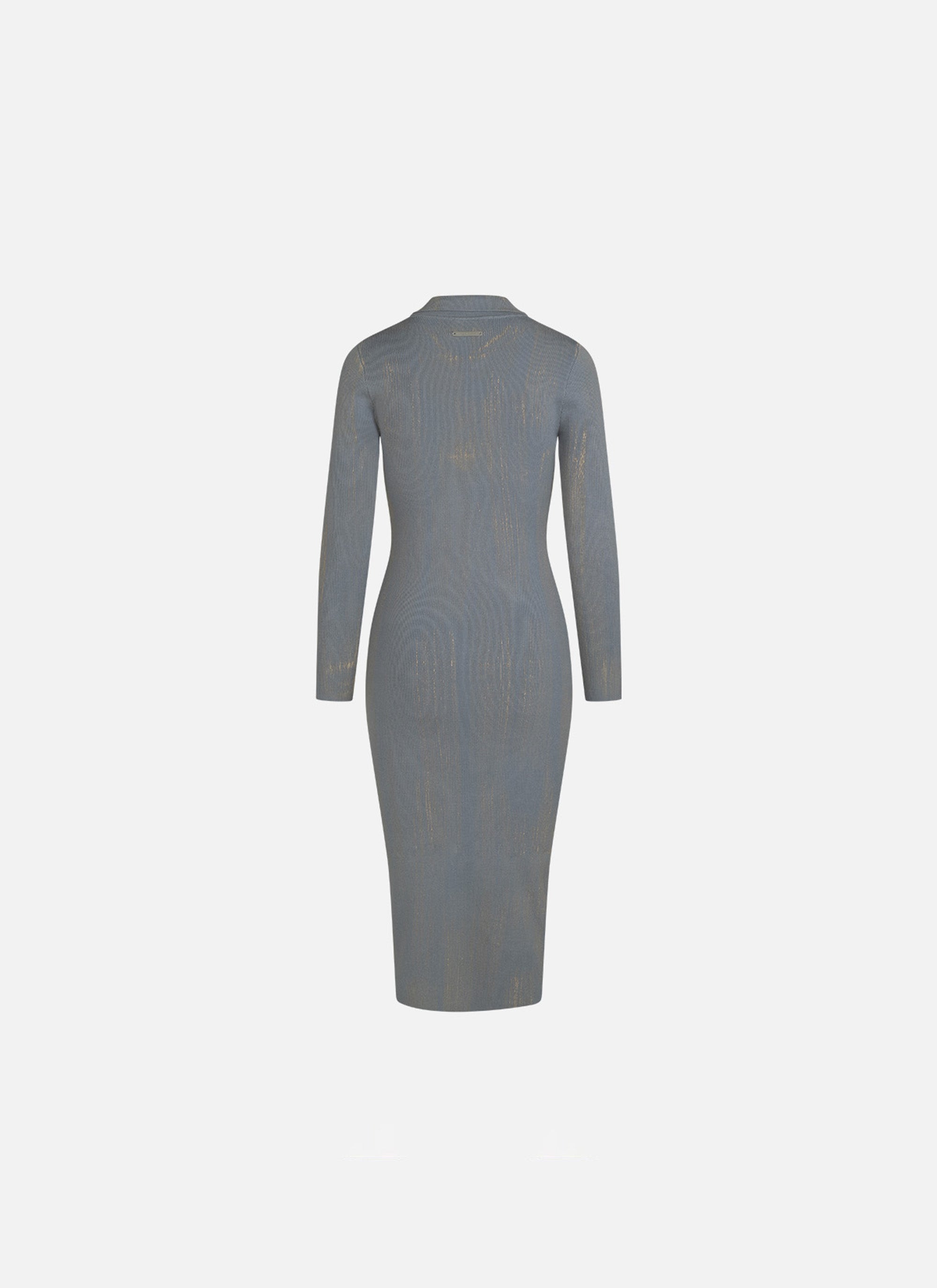 Vestido ceñido de punto Mud | Ultimate Grey