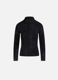 Jersey de cuello alto de punto | Negro