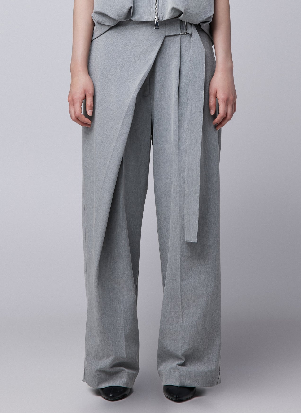 Pantalón Xan Doblado | Gris Definitivo
