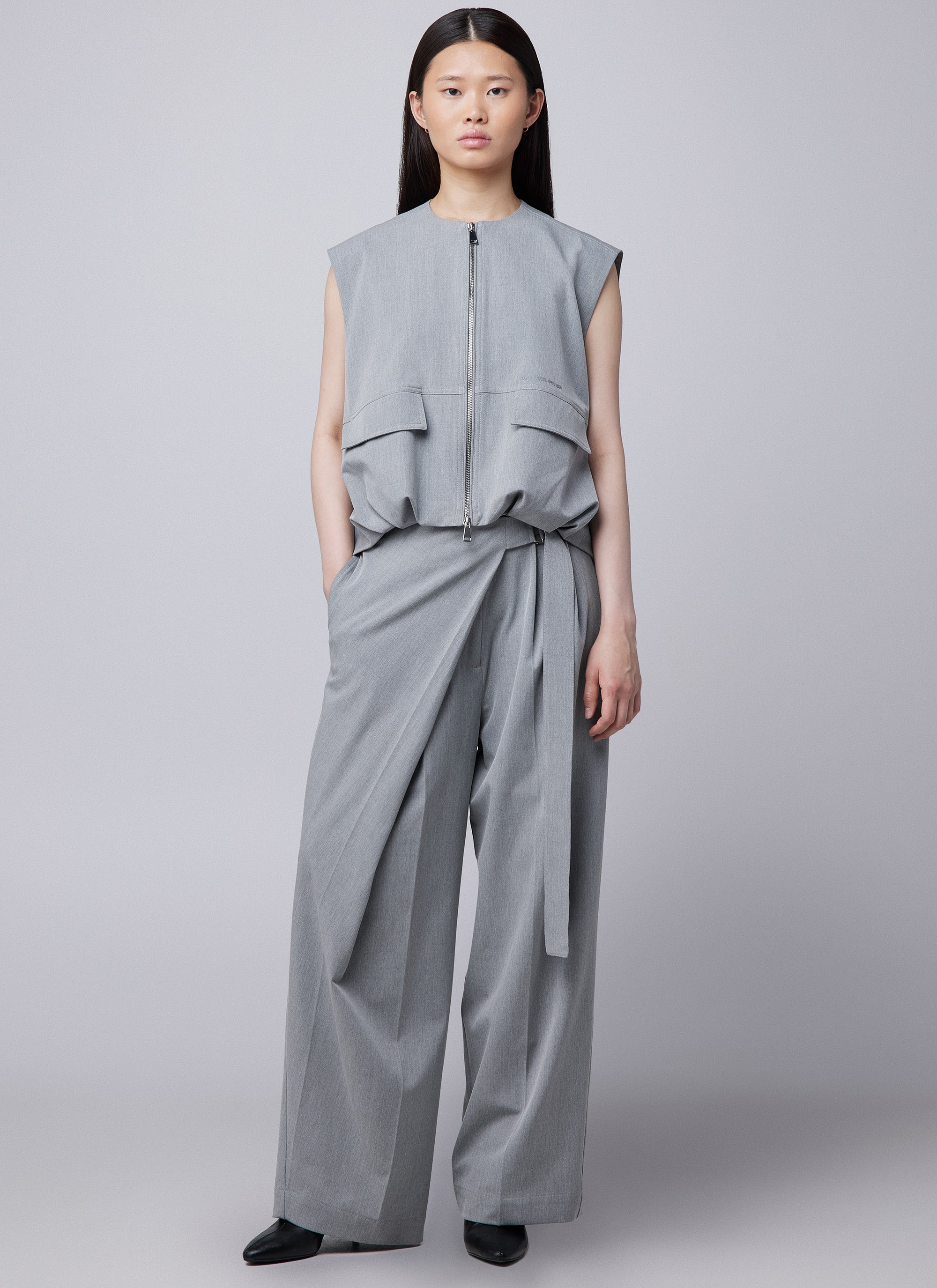 Pantalón Xan Doblado | Gris Definitivo