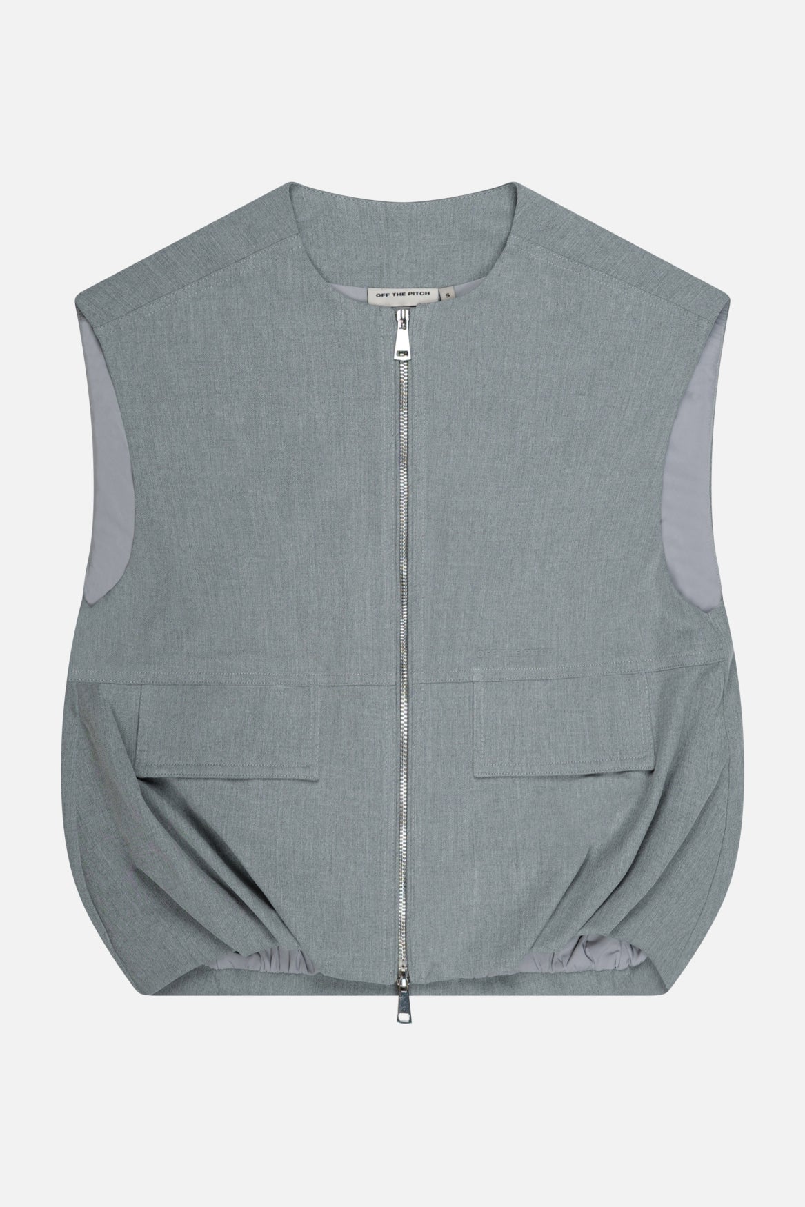 Oversized Xan Gilet | Ultimate Grey