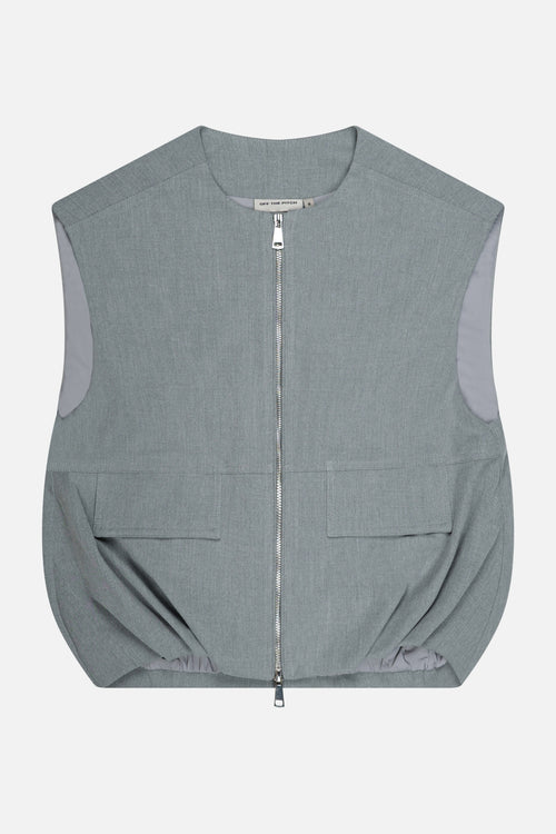 Oversized Xan Gilet | Ultimate Grey