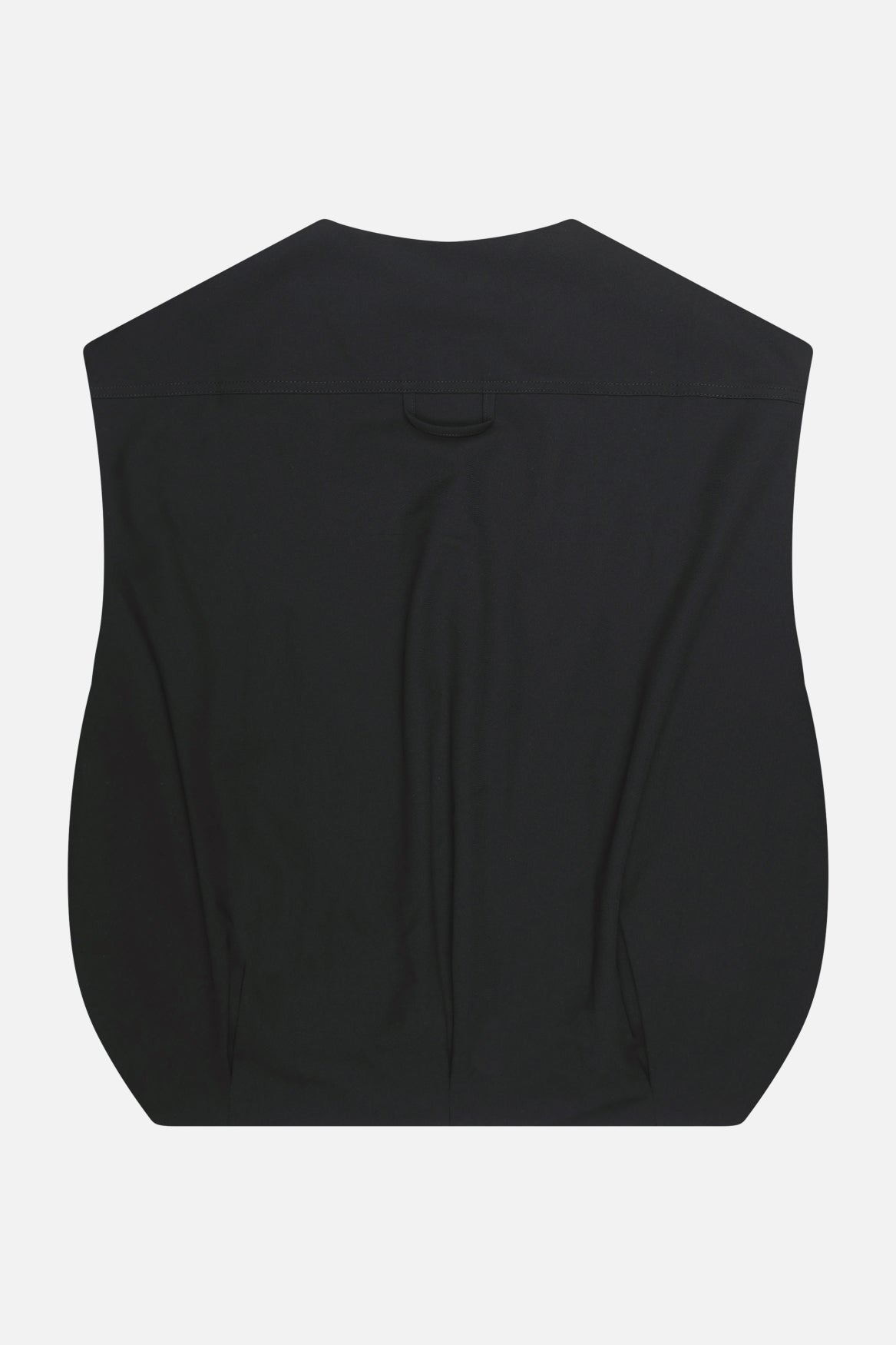 Oversized Xan Gilet | Black