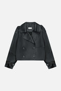 Women Leather Jacket | Black