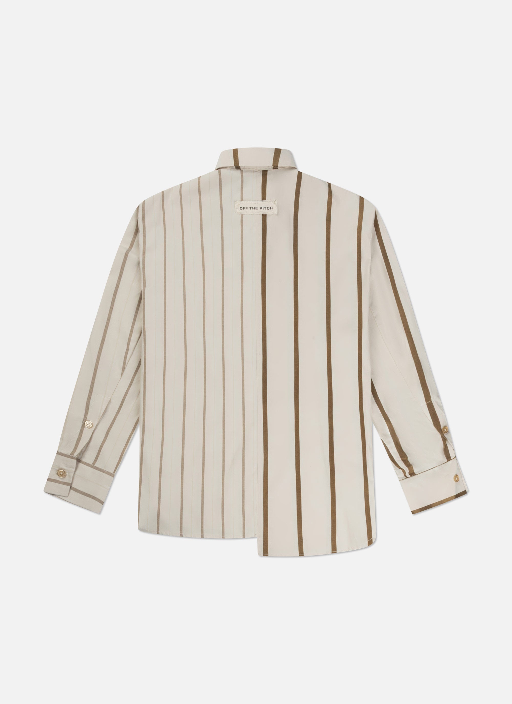 Camisa Sora de rayas asimétricas | Arena