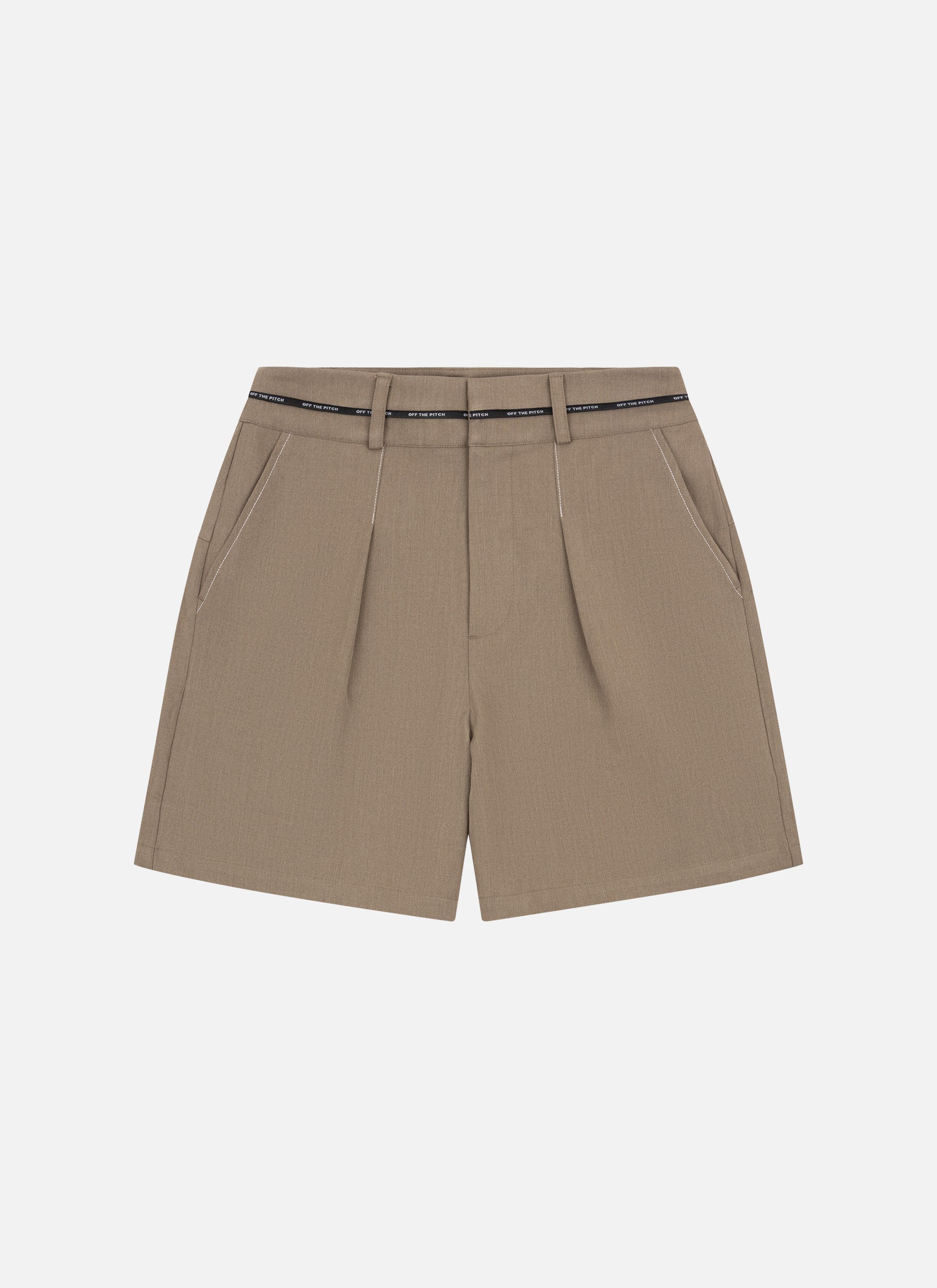 Shia Smart Shorts | Sand – Off The Pitch