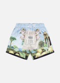 Paradise Satin Shorts | Kobalt