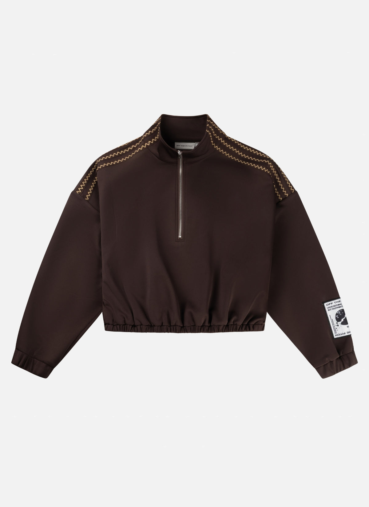Ivy Scuba Top | Espresso Brown